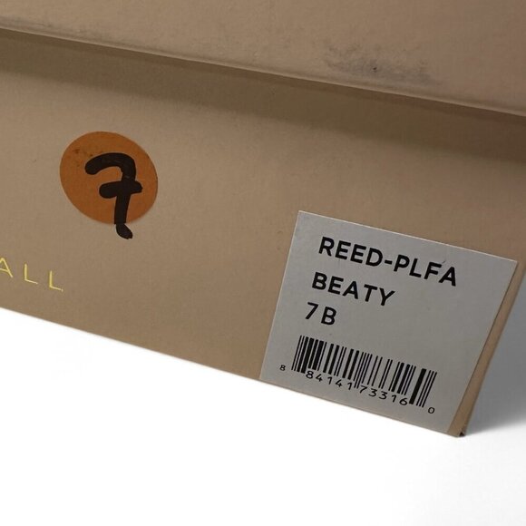 Loeffler Randall Reed Pleated Twist Heel in Peach Polyester Pink Sz 7 B NIB - Picture 14 of 14